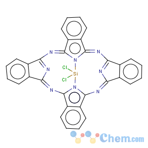 CAS No:19333-10-9 Silicon,dichloro[29H,31H-phthalocyaninato(2-)-kN29,kN30,kN31,kN32]-, (OC-6-12)-