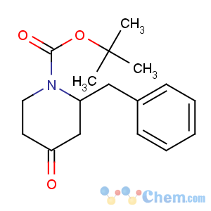 CAS No:193480-28-3 tert-butyl 2-benzyl-4-oxopiperidine-1-carboxylate