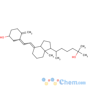 CAS No:19356-17-3 (1S,3Z)-3-[(2E)-2-[(1R,3aS,<br />7aR)-1-[(2R)-6-hydroxy-6-methylheptan-2-yl]-7a-methyl-2,3,3a,5,6,<br />7-hexahydro-1H-inden-4-ylidene]ethylidene]-4-methylidenecyclohexan-1-ol