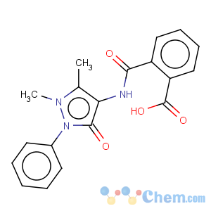 CAS No:19357-14-3 N-(1,5-Dimethyl-3-oxo-2-phenyl-2,3-dihydro-1H-pyrazol-4-yl)-phthalamic acid
