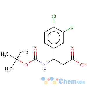 CAS No:193633-52-2 3-tert-butoxycarbonylamino-3-(3,4-dichloro-phenyl)-propionic acid