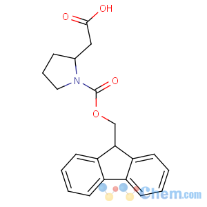 CAS No:193693-60-6 2-[(2S)-1-(9H-fluoren-9-ylmethoxycarbonyl)pyrrolidin-2-yl]acetic acid