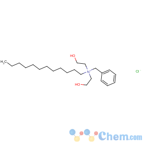 CAS No:19379-90-9 benzyl-dodecyl-bis(2-hydroxyethyl)azanium