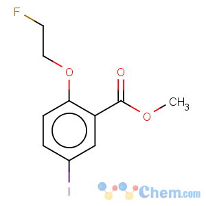 CAS No:193882-74-5 Benzoic acid,2-(2-fluoroethoxy)-5-iodo-, methyl ester