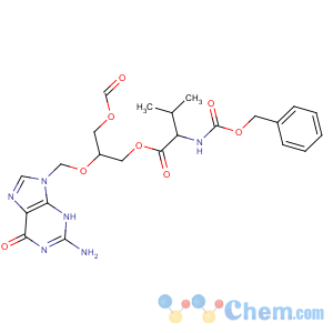 CAS No:194159-19-8 [2-[(2-amino-6-oxo-3H-purin-9-yl)methoxy]-3-formyloxypropyl]<br />(2S)-3-methyl-2-(phenylmethoxycarbonylamino)butanoate