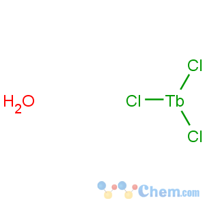 CAS No:19423-82-6 Terbium chloride(TbCl3), hydrate (8CI,9CI)