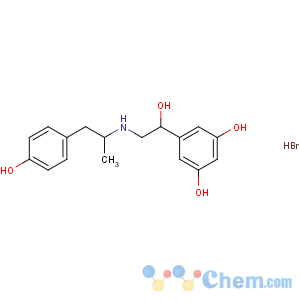 CAS No:1944-12-3 5-[1-hydroxy-2-[1-(4-hydroxyphenyl)propan-2-ylamino]ethyl]benzene-1,<br />3-diol