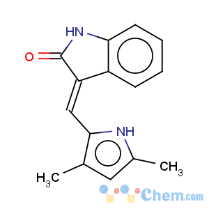 CAS No:194413-58-6 2H-Indol-2-one,3-[(3,5-dimethyl-1H-pyrrol-2-yl)methylene]-1,3-dihydro-, (3Z)-