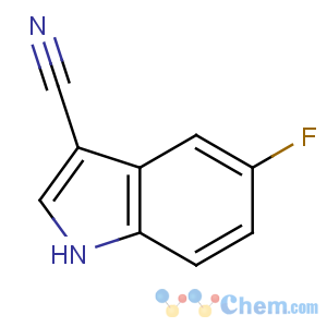 CAS No:194490-15-8 5-fluoro-1H-indole-3-carbonitrile