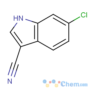 CAS No:194490-17-0 6-chloro-1H-indole-3-carbonitrile
