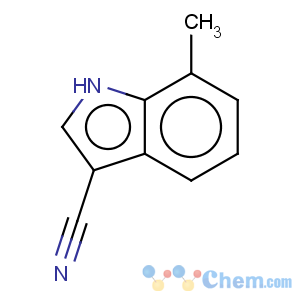 CAS No:194490-22-7 1H-Indole-3-carbonitrile,7-methyl-