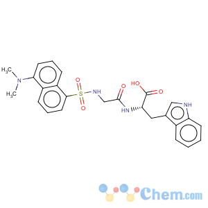 CAS No:19461-22-4 L-Tryptophan,N-[N-[[5-(dimethylamino)-1-naphthalenyl]sulfonyl]glycyl]- (9CI)