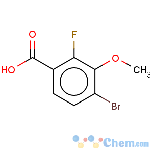 CAS No:194804-92-7 Benzoic acid,4-bromo-2-fluoro-3-methoxy-