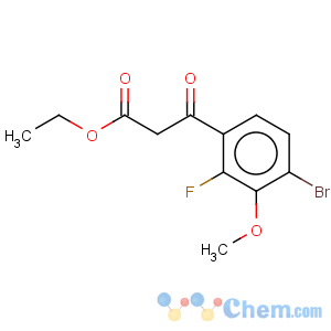CAS No:194804-99-4 Benzenepropanoic acid,4-bromo-2-fluoro-3-methoxy-b-oxo-, ethyl ester