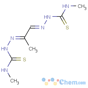 CAS No:19482-79-2 Hydrazinecarbothioamide,2-[2-[2-(aminothioxomethyl)-2-methylhydrazinylidene]propylidene]-N-methyl-
