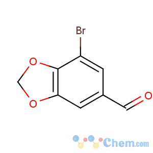 CAS No:19522-96-4 7-bromo-1,3-benzodioxole-5-carbaldehyde