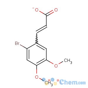 CAS No:195383-80-3 (E)-3-(2-bromo-4,5-dimethoxyphenyl)prop-2-enoate