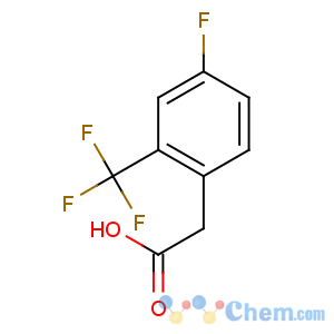 CAS No:195447-80-4 2-[4-fluoro-2-(trifluoromethyl)phenyl]acetic acid