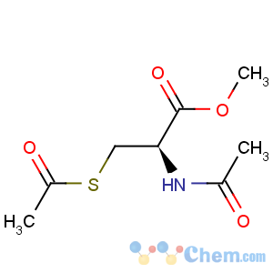 CAS No:19547-88-7 L-Cysteine, N-acetyl-,methyl ester, acetate (ester) (9CI)