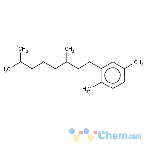 CAS No:19550-60-8 Benzene,2-(3,7-dimethyloctyl)-1,4-dimethyl-