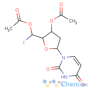 CAS No:1956-30-5 [2-[acetyloxy(iodo)methyl]-5-(2,4-dioxopyrimidin-1-yl)oxolan-3-yl]<br />acetate