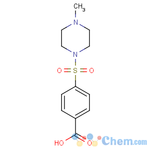 CAS No:19580-36-0 4-(4-methylpiperazin-1-yl)sulfonylbenzoic acid