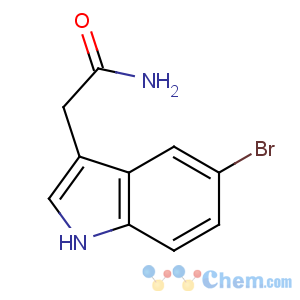 CAS No:196081-79-5 2-(5-bromo-1H-indol-3-yl)acetamide
