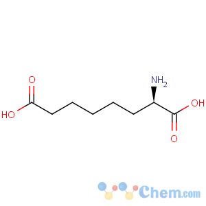CAS No:19641-63-5 Octanedioic acid,2-amino-, (2R)-