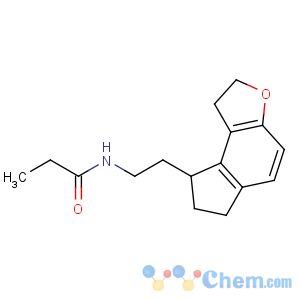 CAS No:196597-26-9 N-[2-[(8S)-2,6,7,<br />8-tetrahydro-1H-cyclopenta[e][1]benzofuran-8-yl]ethyl]propanamide