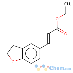 CAS No:196597-65-6 2-Propenoic acid,3-(2,3-dihydro-5-benzofuranyl)-, ethyl ester, (2E)-
