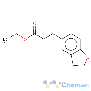 CAS No:196597-66-7 5-Benzofuranpropanoicacid, 2,3-dihydro-, ethyl ester