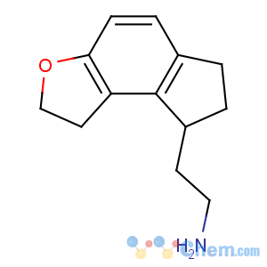CAS No:196597-81-6 2-[(8S)-2,6,7,8-tetrahydro-1H-cyclopenta[e][1]benzofuran-8-yl]ethanamine