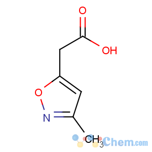 CAS No:19668-85-0 2-(3-methyl-1,2-oxazol-5-yl)acetic acid