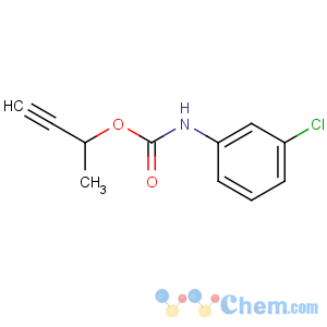 CAS No:1967-16-4 but-3-yn-2-yl N-(3-chlorophenyl)carbamate