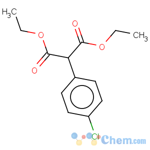 CAS No:19677-37-3 Propanedioicacid, 2-(4-chlorophenyl)-, 1,3-diethyl ester