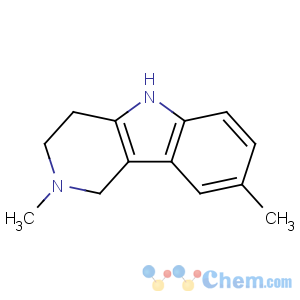 CAS No:19686-05-6 2,8-dimethyl-1,3,4,5-tetrahydropyrido[4,3-b]indole