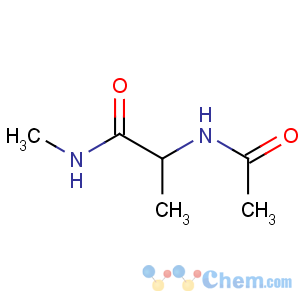 CAS No:19701-83-8 Propanamide,2-(acetylamino)-N-methyl-, (2S)-
