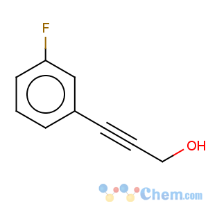 CAS No:197239-54-6 2-Propyn-1-ol,3-(3-fluorophenyl)-