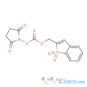 CAS No:197244-91-0 (1,1-dioxo-1-benzothiophen-2-yl)methyl (2,5-dioxopyrrolidin-1-yl)<br />carbonate