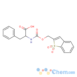 CAS No:197245-19-5 (2S)-2-[(1,<br />1-dioxo-1-benzothiophen-2-yl)methoxycarbonylamino]-3-phenylpropanoic<br />acid