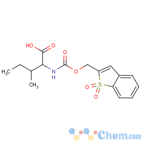 CAS No:197245-22-0 (2S,3S)-2-[(1,<br />1-dioxo-1-benzothiophen-2-yl)methoxycarbonylamino]-3-methylpentanoic<br />acid