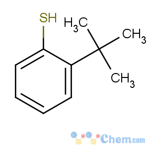 CAS No:19728-41-7 2-tert-butylbenzenethiol