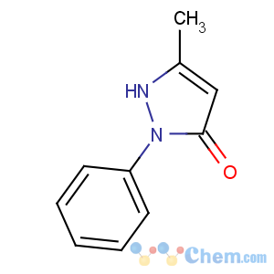 CAS No:19735-89-8 5-methyl-2-phenyl-1H-pyrazol-3-one