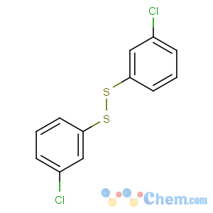 CAS No:19742-92-8 1-chloro-3-[(3-chlorophenyl)disulfanyl]benzene