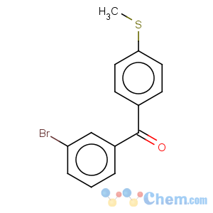 CAS No:197439-23-9 3-Bromo-4'-(methylthio)benzophenone