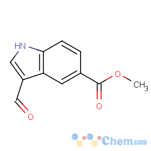 CAS No:197506-83-5 methyl 3-formyl-1H-indole-5-carboxylate