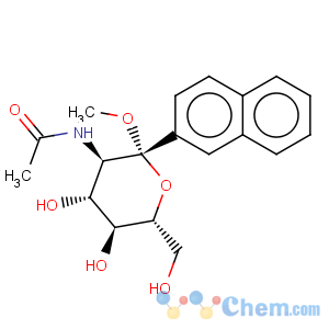 CAS No:197574-95-1 b-D-Glucopyranoside,2-naphthalenylmethyl 2-(acetylamino)-2-deoxy-