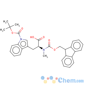 CAS No:197632-75-0 L-Tryptophan,1-[(1,1-dimethylethoxy)carbonyl]-N-[(9H-fluoren-9-ylmethoxy)carbonyl]-N-methyl-