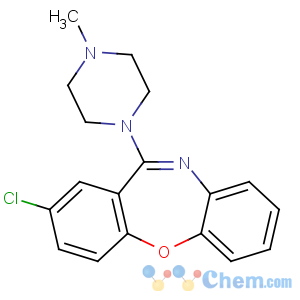 CAS No:1977-10-2 8-chloro-6-(4-methylpiperazin-1-yl)benzo[b][1,4]benzoxazepine