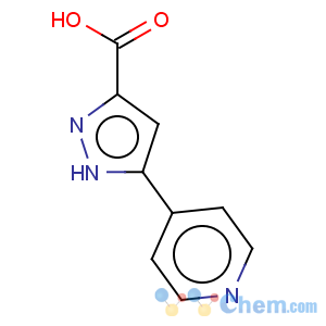 CAS No:197775-45-4 1H-Pyrazole-3-carboxylicacid, 5-(4-pyridinyl)-